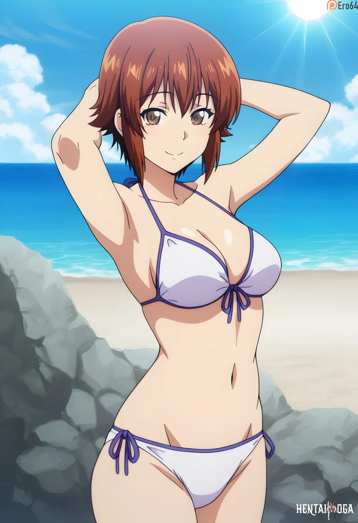 Chisa Kotegawa - Sexo en bikini por Ero64 - Galería Hentai - hentai porno - Image 1