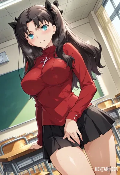 RinTohsaka｜遠坂凛｜토오사카린｜Fatestaynight｜フェイトステイナイト｜페이트스테이나이트 الجنس مقابل دولار واحد - معرض هنتاي