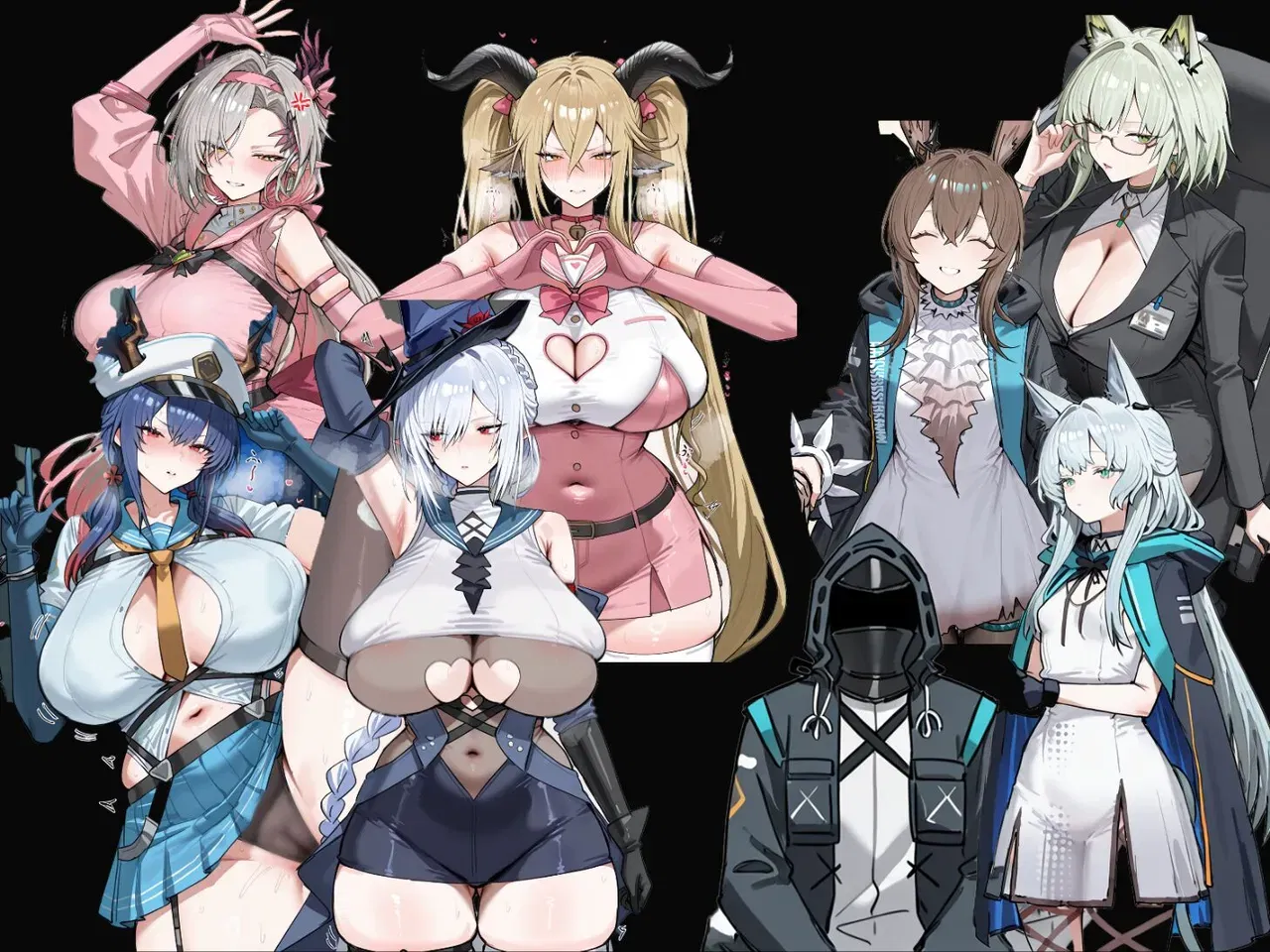 (哈呀哈基草)老阿姨装嫩～魔法熟女参上 - Hentai Gallery - hentai porn - Image 1