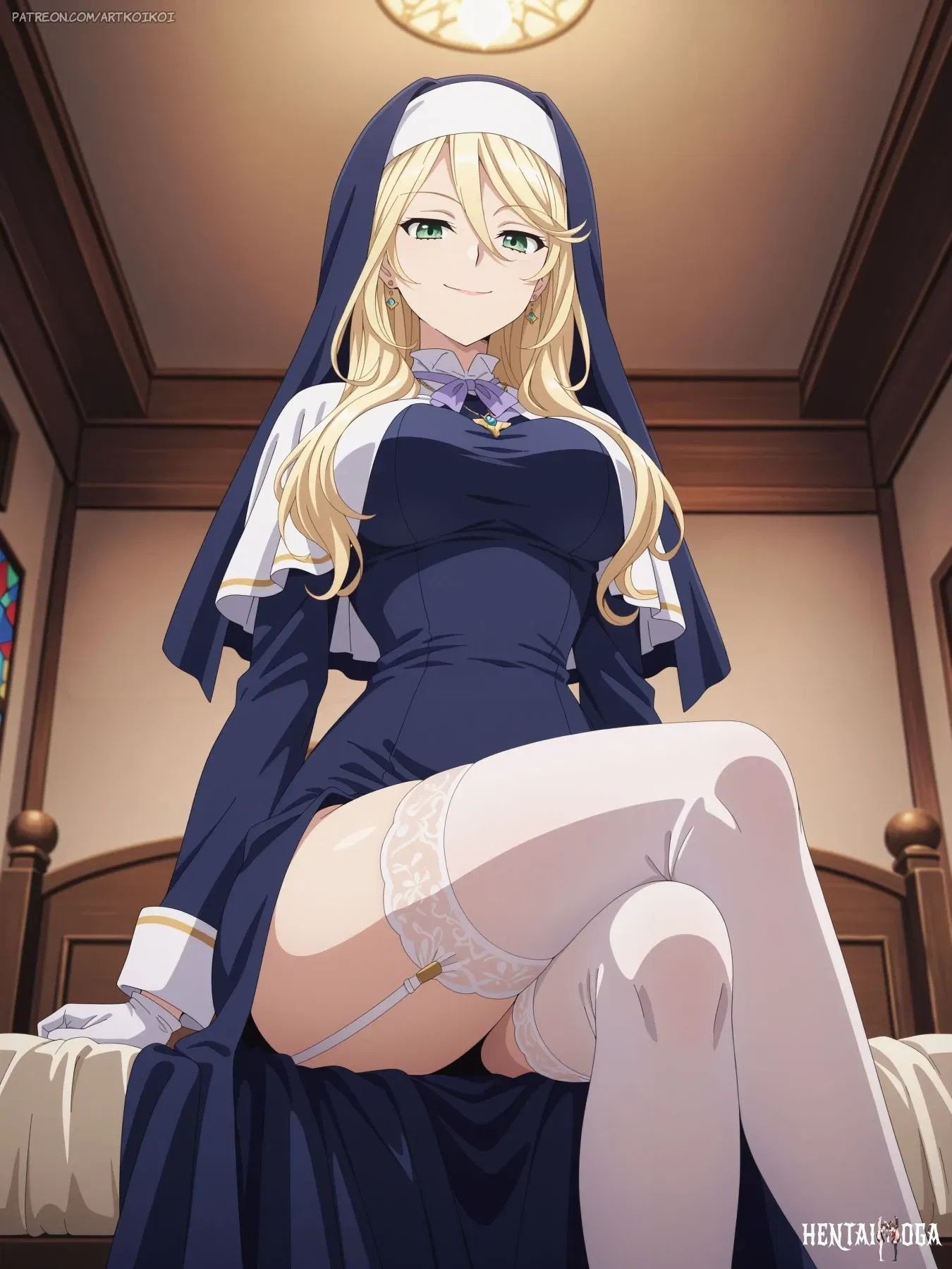 Sharon Holygrail | Engage Kiss Sex by artkoikoi - Hentai Gallery - hentai porn - Image 1