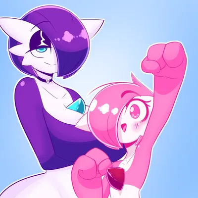 Rosa y lavanda (Frowntown) - Galería Hentai