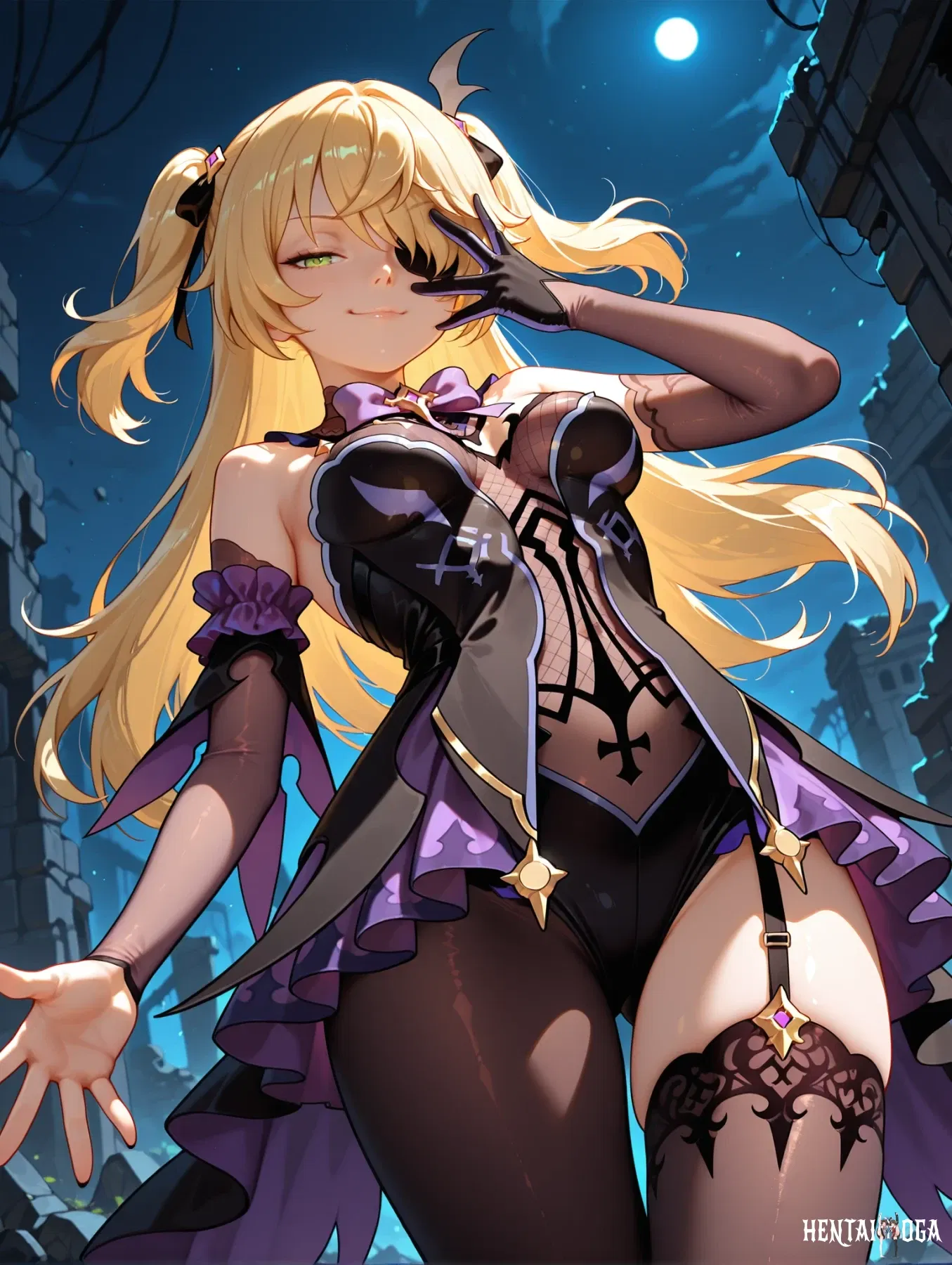 Фишл — Genshin Impact Sex от Malth - Хентай галерея - хентай порно - Image 1