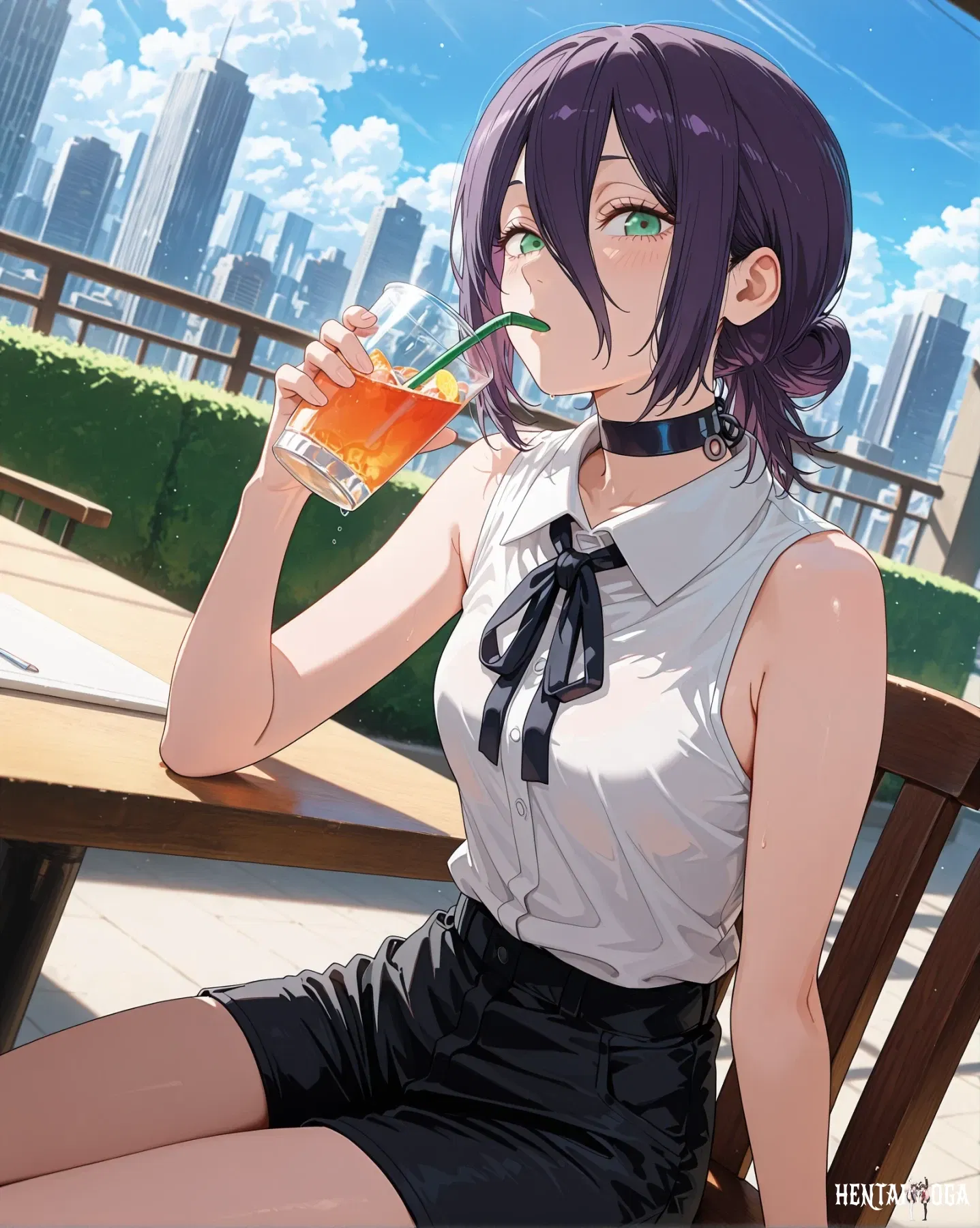 Reze from Chainsaw Man Sex by Kinzuia chan - Hentai Gallery - hentai porn - Image 1