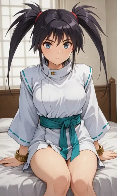 PoppyFlowerAI - Chiaki Enno (kishin douji zenki) (Patreon) - Galería Hentai