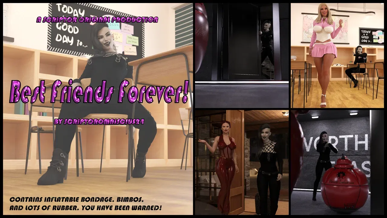 (Scriptor) ¡Mejores amigos para siempre! 1-3 - Galería Hentai - hentai porno - Image 1
