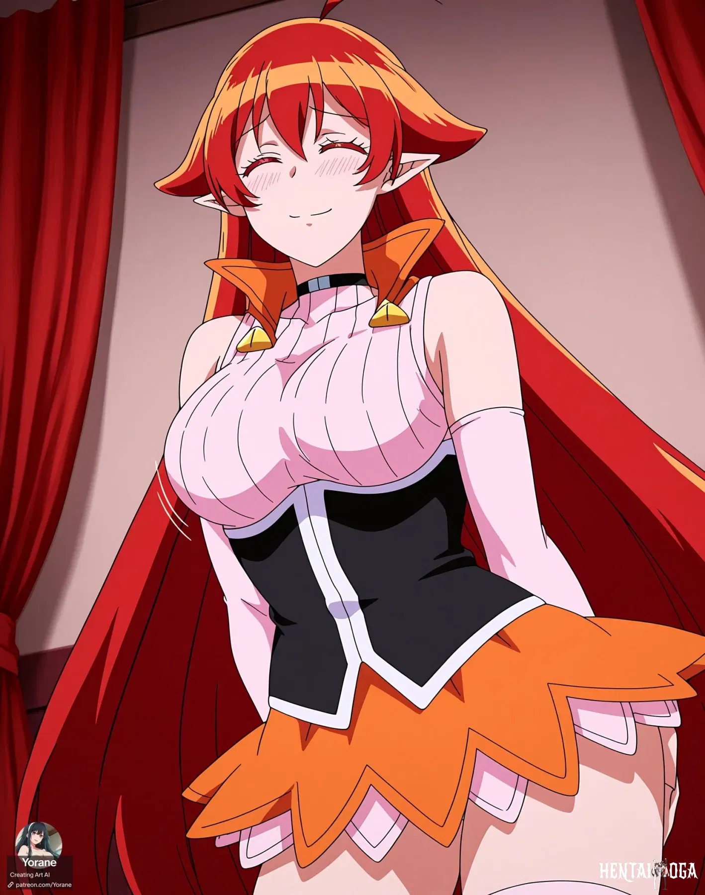 Ameri Azazel | ¡Bienvenido a la escuela de demonios! Iruma-kun アメリ・アザゼル | 魔入りました！入間くん Sexo por Yorane - Galería Hentai - hentai porno - Image 1