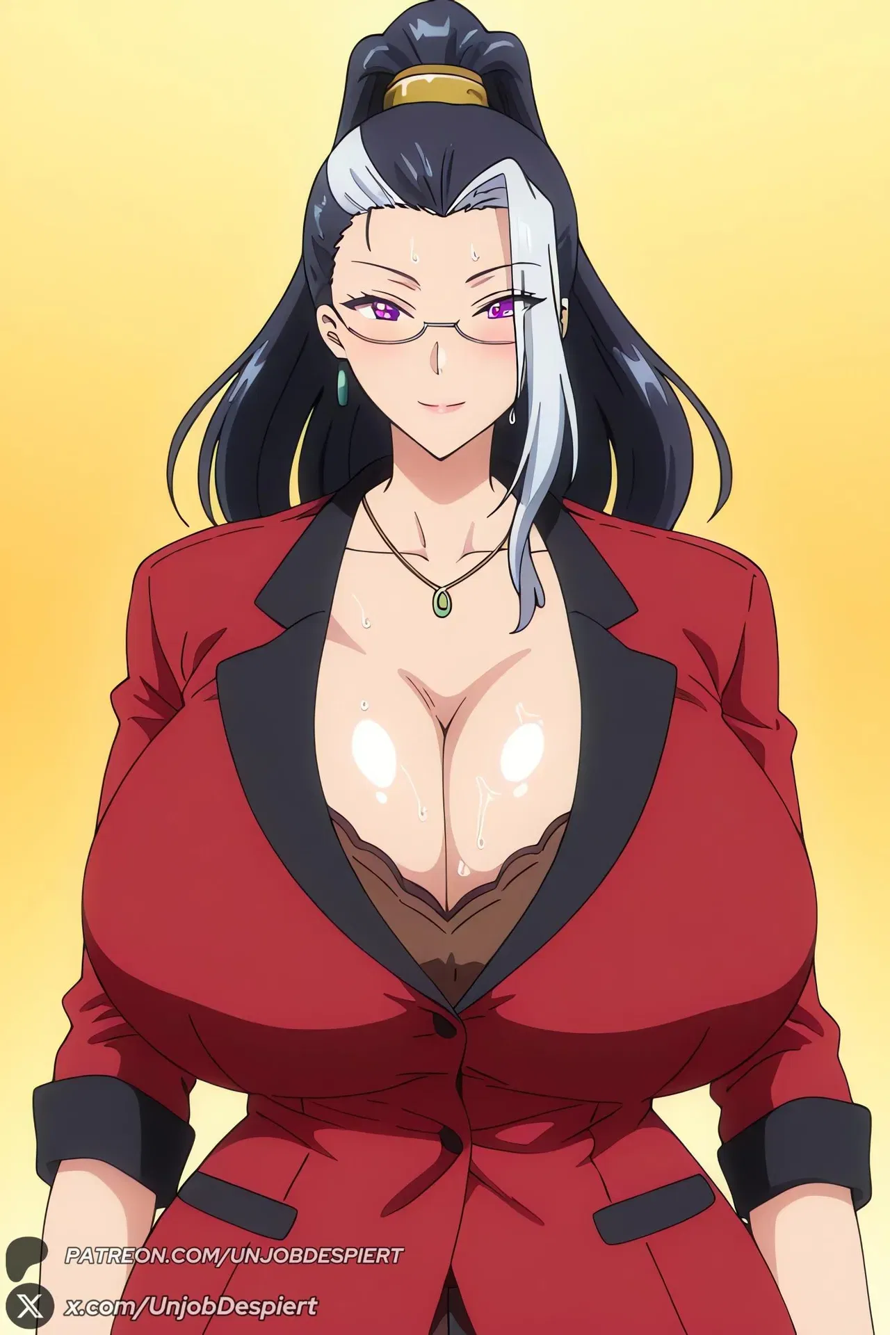 (UnjobDespiert) Rikka Sumeragi (Seika Jogakuin Kounin Sao Ojisan) - Galería Hentai - hentai porno - Image 1