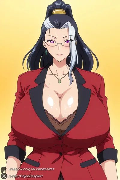 (UnjobDespiert) Rikka Sumeragi (Seika Jogakuin Kounin Sao Ojisan) - Galería Hentai