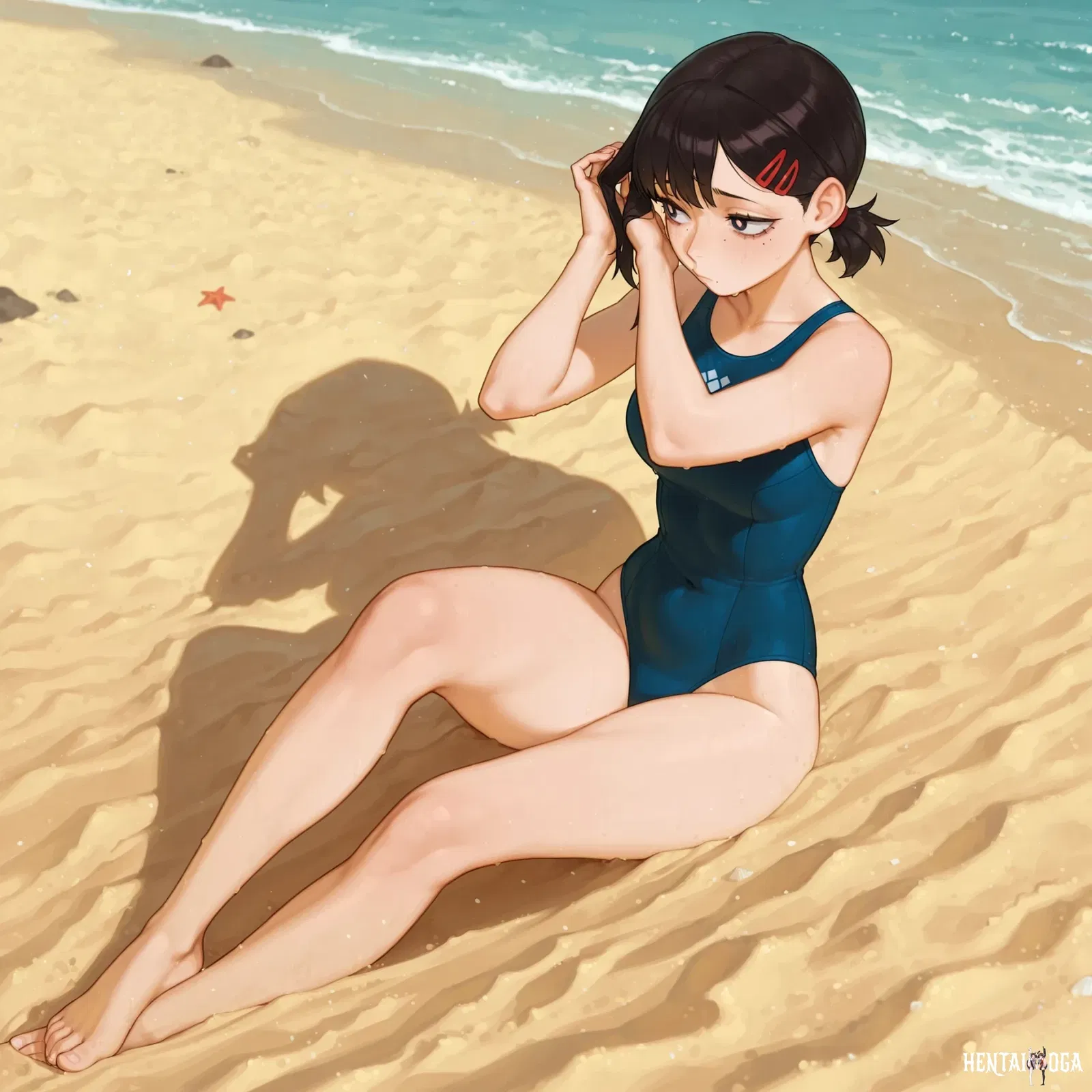 Кобени Хигасияма Секс от RizzenWolf - Хентай галерея - хентай порно - Image 1