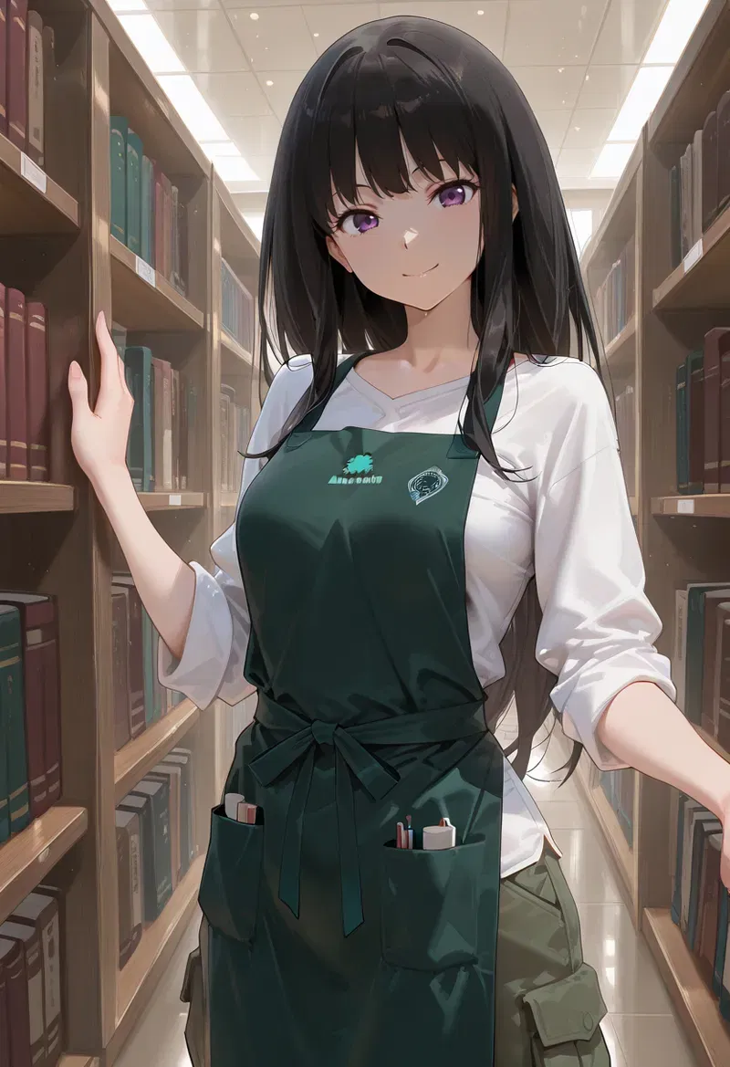 (Tên tôi là Luna) Bộ sưu tập Bụng bầu của Inoue Takina (Mẫu) - Thư Viện Hentai - hentai porno - Image 1