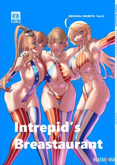 (Range Amp (MRdotD)) Sala de leche Mamiya, parte 2. Intrepid's Breastaurant (Kantai Collection -KanColle-) (Digital) - Galería Hentai