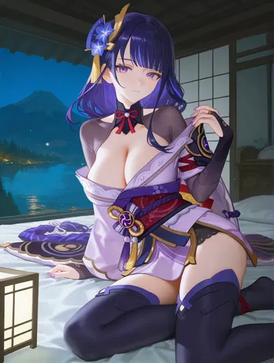 (TSM2330) Raiden Shogun 雷电将军 - Galería Hentai