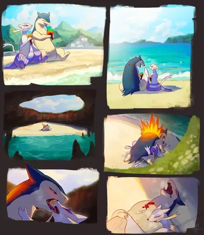 Typhlosion x Mienshao - Hentai Gallery