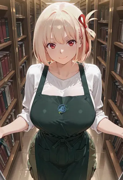 (マイネームルナ) Serie Biblioteca del vientre embarazado Nishikigi Chisato (Muestra) - Galería Hentai
