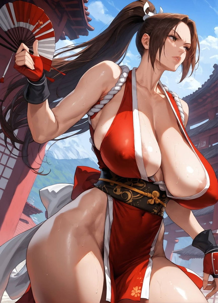 (Pixiv) ( アンリミテッドオートマトン) 不知火舞 敗北恥辱) - Hentai Gallery - hentai porn - Image 1