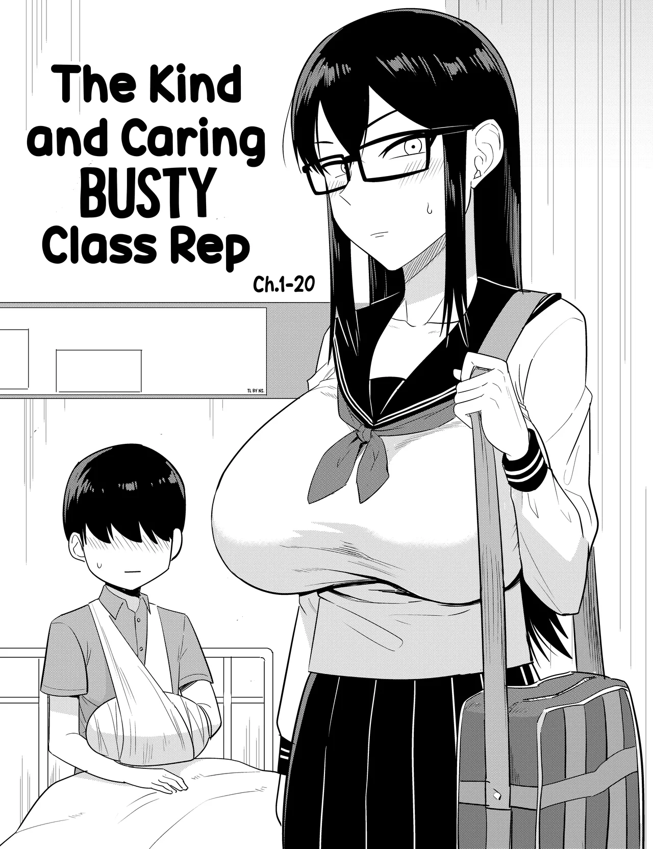 (Makosho) Sewayaki na Kyonyuu Gakkyuu Iinchou Sono 1-20 | The Kind and Caring Busty Class Rep Ch.1-20 (English) (NudeSalad) - Hentai Gallery - hentai porn - Image 1