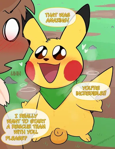 Pokemon Mystery Dungeon - Red Rescue Team - Hentai Gallery