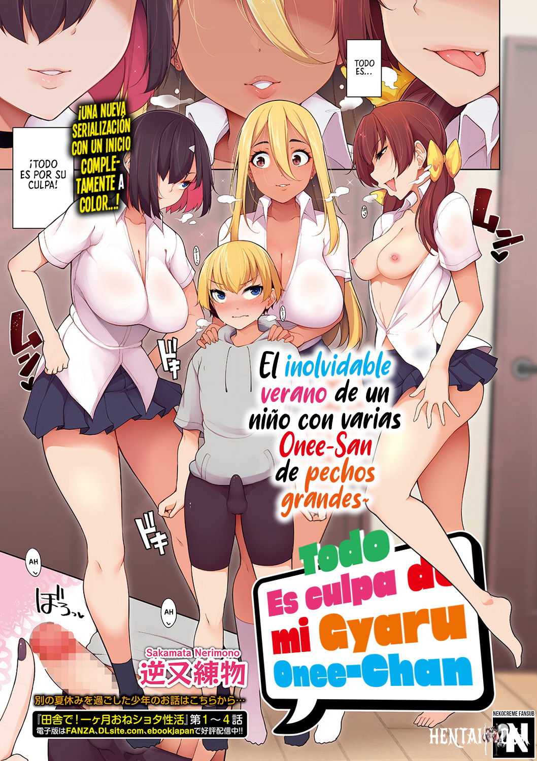 Zenbu Gal na Nee-chan no Sei _ Todo es culpa de mi Gyaru Onee-chan - Galería Hentai - hentai porno - Image 1