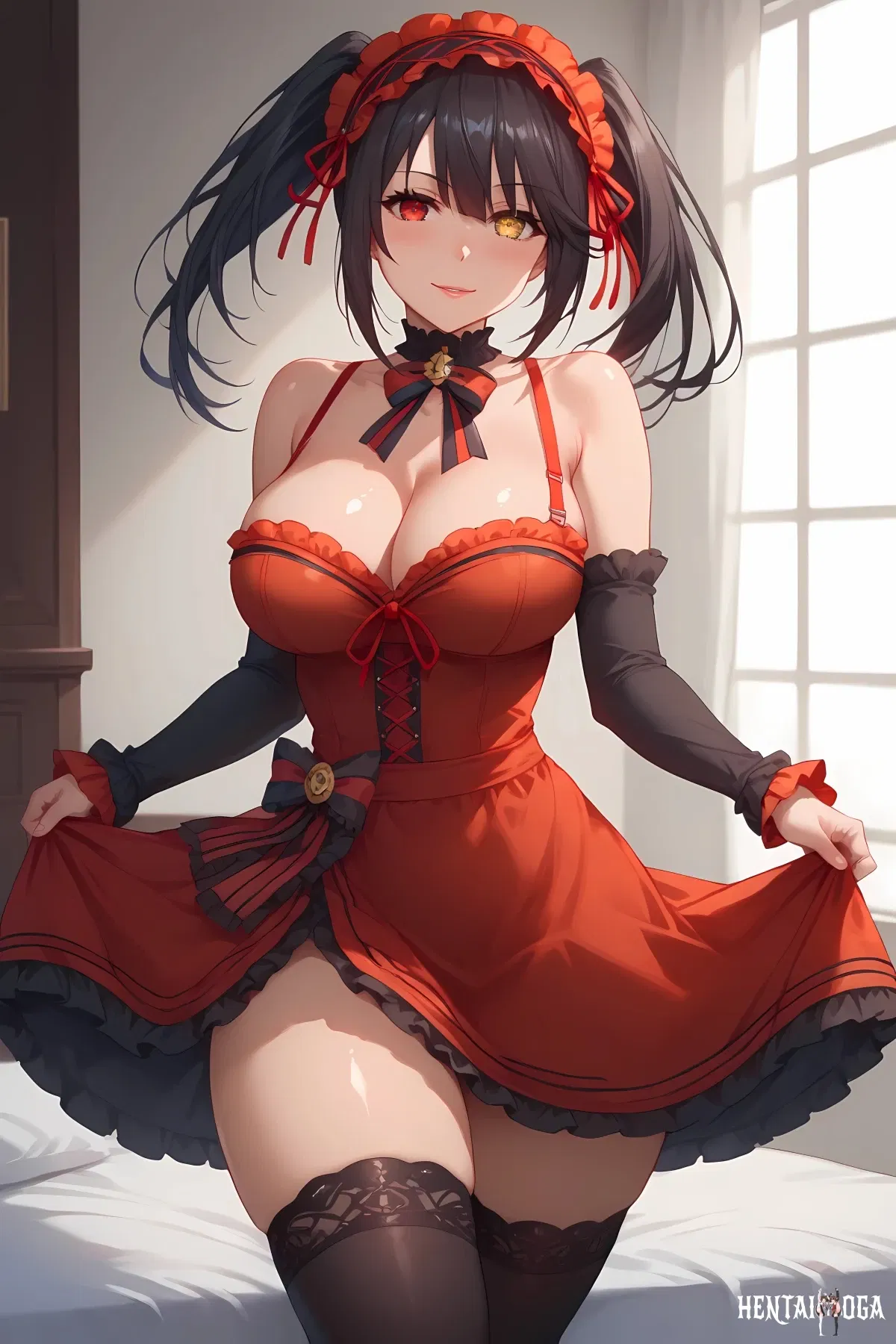 Kurumi Tokisaki // Date A Live #1 Tình dục bởi Yukino - Thư Viện Hentai - hentai porno - Image 1