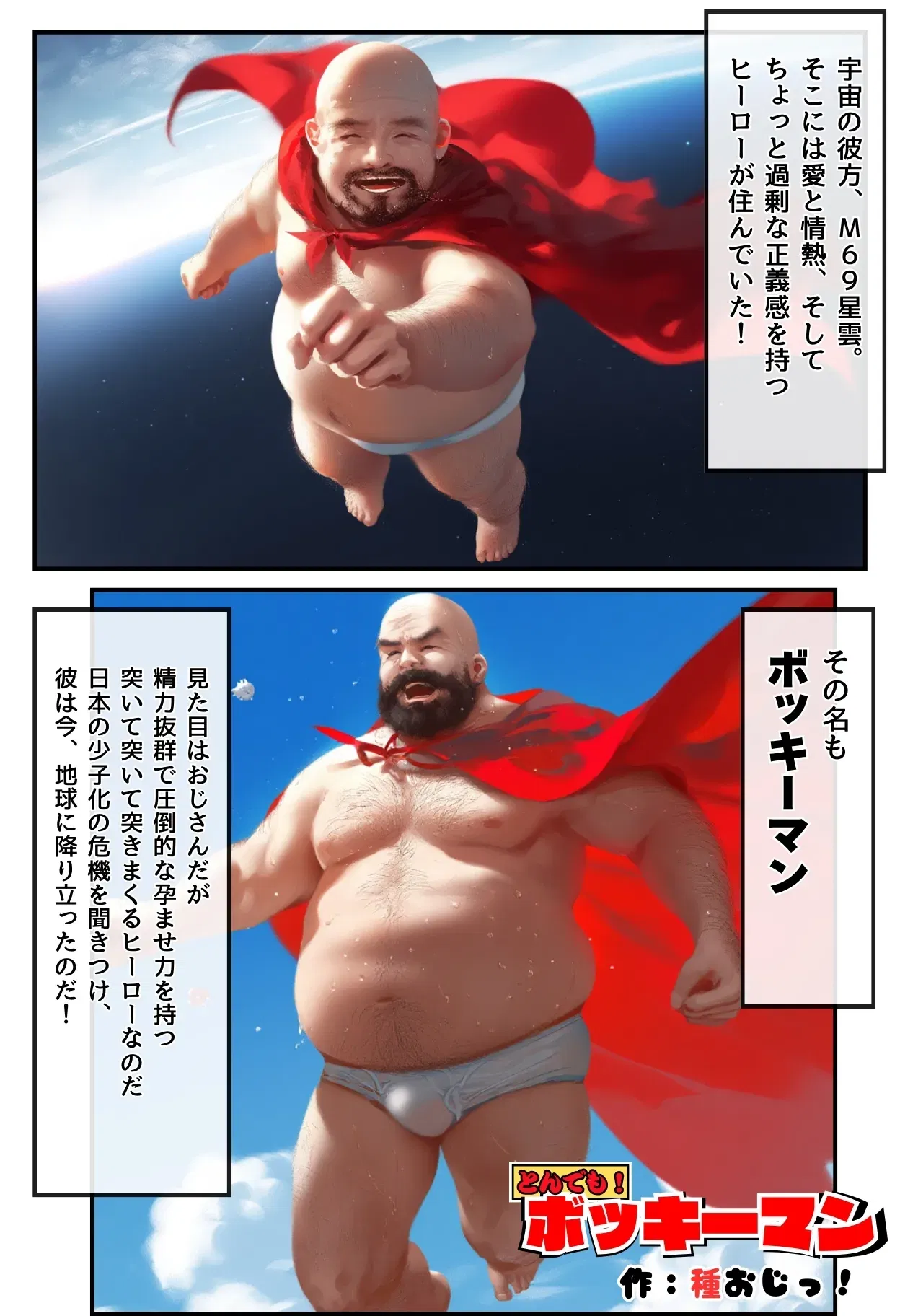 (種付け出版) とんでも！ボッキーマン。〜彼氏の前で彼女を寝取ってボッキー！の巻〜 - Hentai Gallery - hentai porn - Image 1