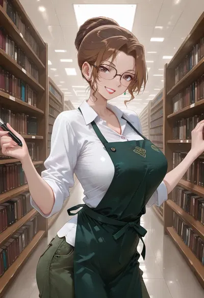 (マイネームルナ) Serie Biblioteca del vientre embarazado Kisaki Eri (Muestra) - Galería Hentai