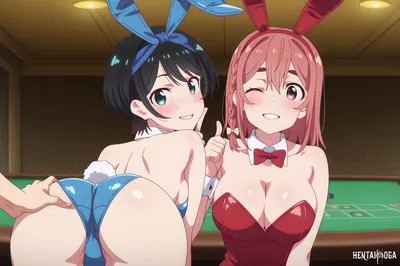 Sumi Sakurasawa and Ruka Sarashina Sex by LoveHUwU - Hentai Gallery