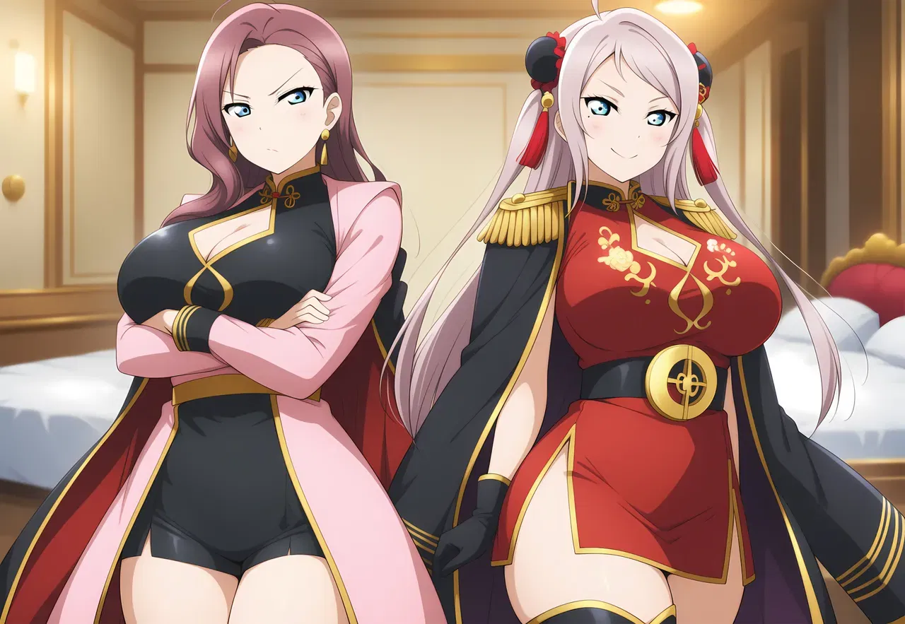 【R-18】+Sra. Zhong e Lanzhu + Love Live! Clube de Ídolos da Escola Secundária Nijigasaki (Sen-hwa) - Galeria Hentai - porn hentai - Image 1