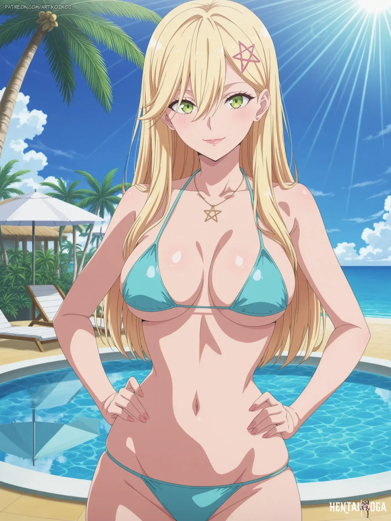 Aria Kisaki | Seducción en 2,5 dimensiones Sexo por artkoikoi - Galería Hentai - hentai porno - Image 1