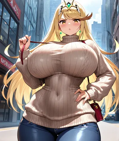 Akuma Pyra and Mythra (Xenoblade) - Hentai Gallery