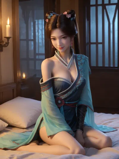 La leyenda de la cultivación de los mortales, Mei Ning 4 - Galería Hentai