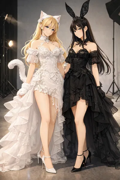 Bella and Emma: Busy Day: Photoshoot Marathon - Hentai Gallery