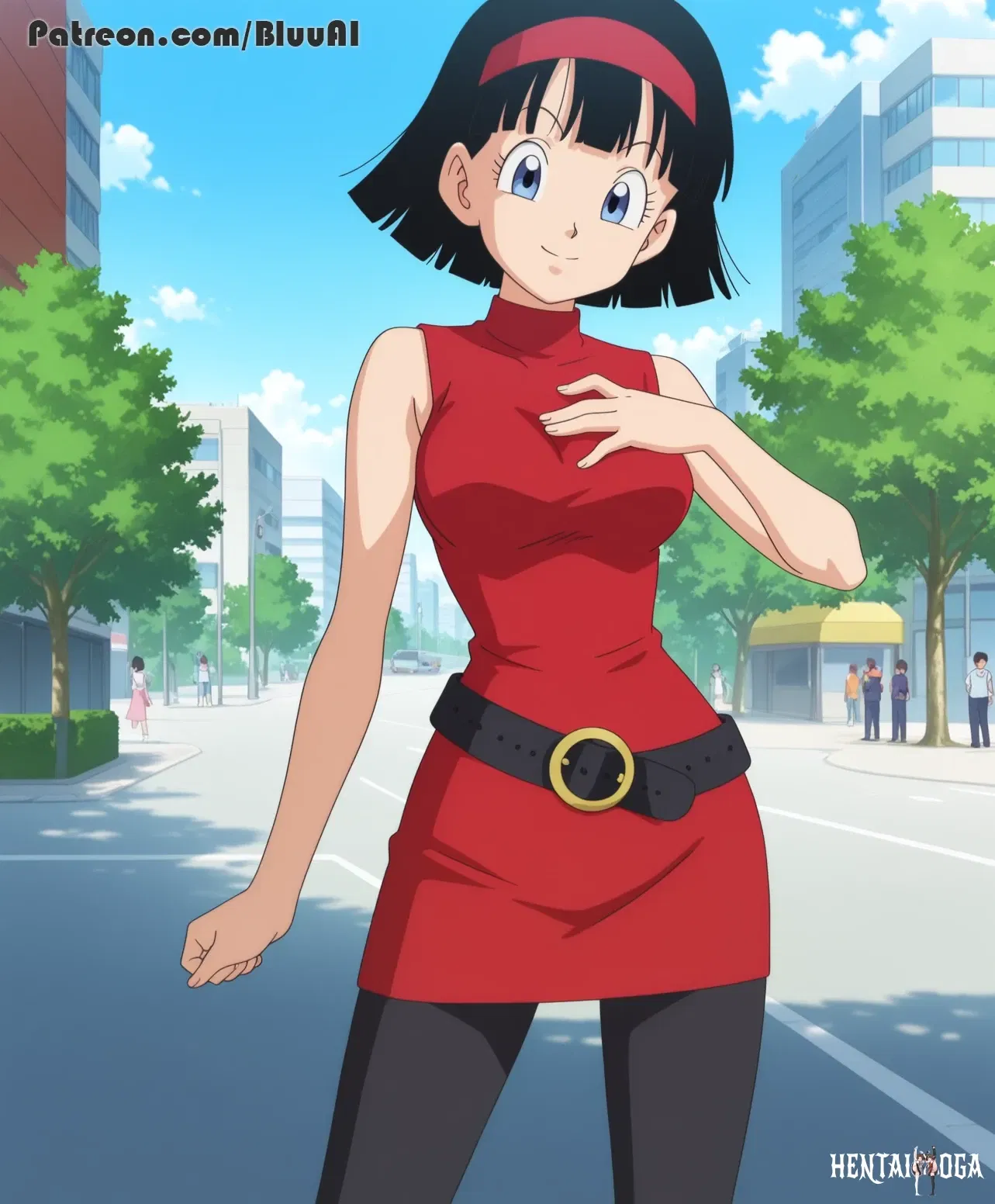 Videl | Dragon Ball Sex por Bluu AI - Videl aiart aiartwork aiassisted anime dragon ball dragon ba... - Galería Hentai - Image 1