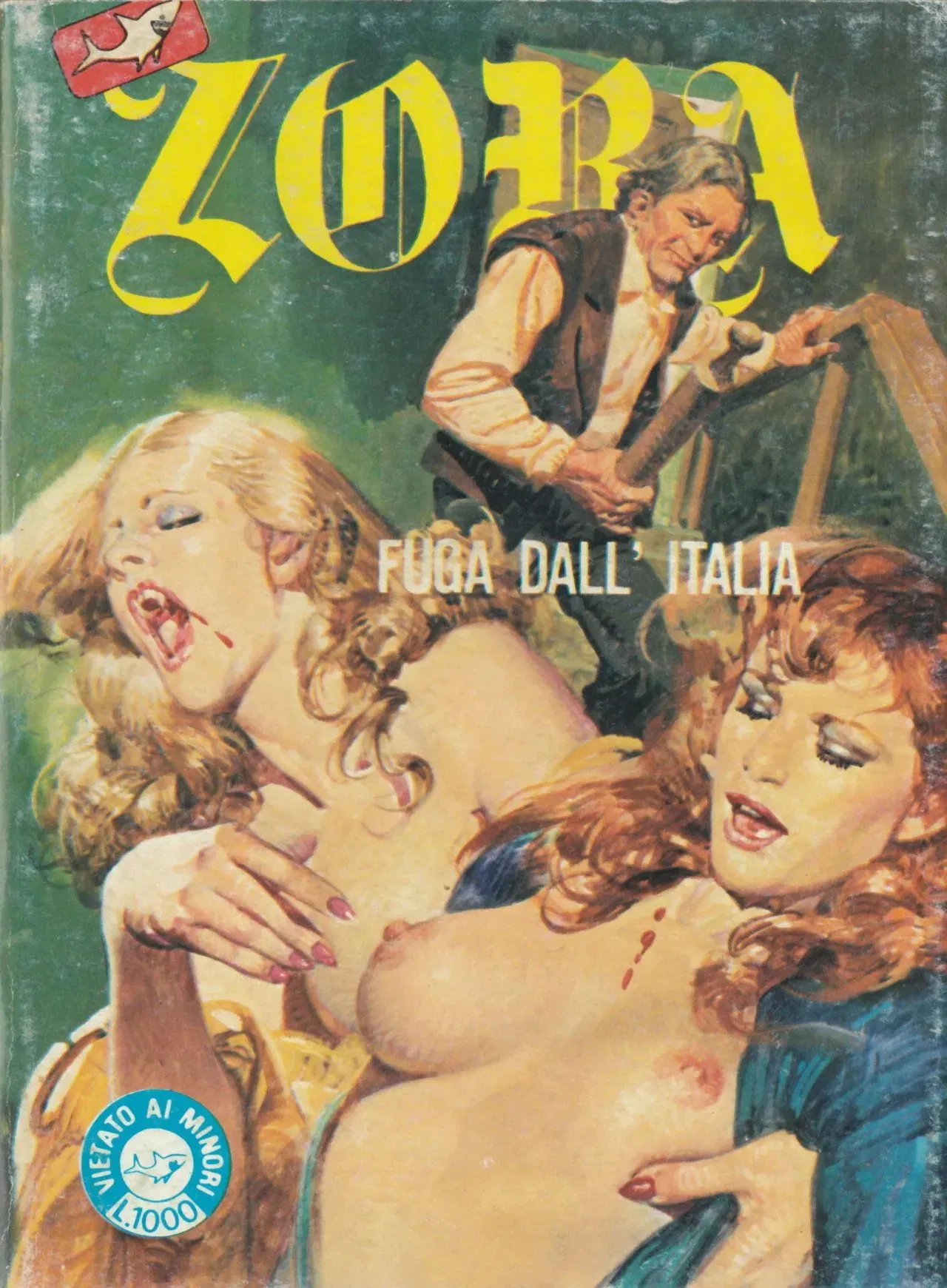 Zora 286 Nuova Serie a5 n66 - Fuga dall'Italia - Hentai Gallery - Image 1