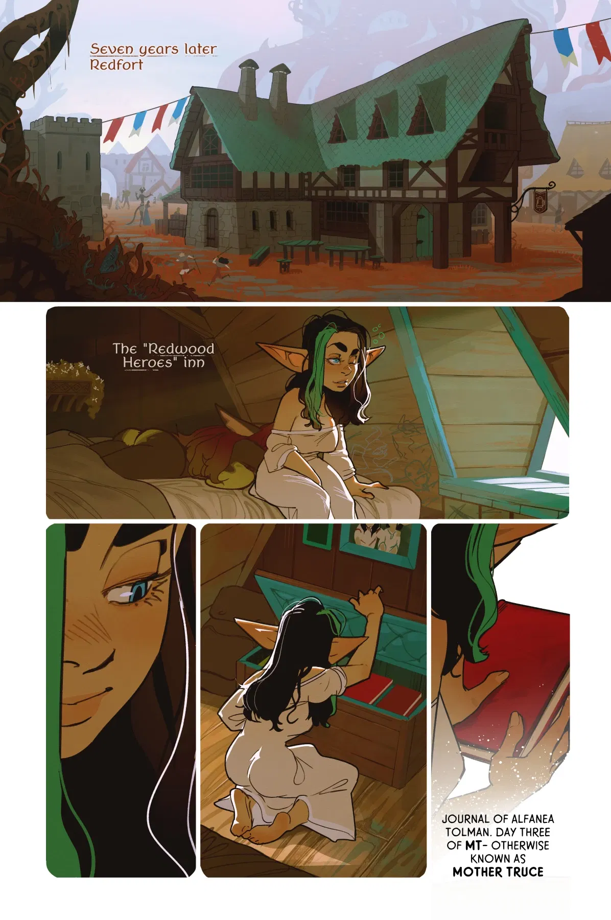 Альфи. - Эпилог - big breasts blowjob dilf goblin milf tall girl color - Хентай галерея - Image 1