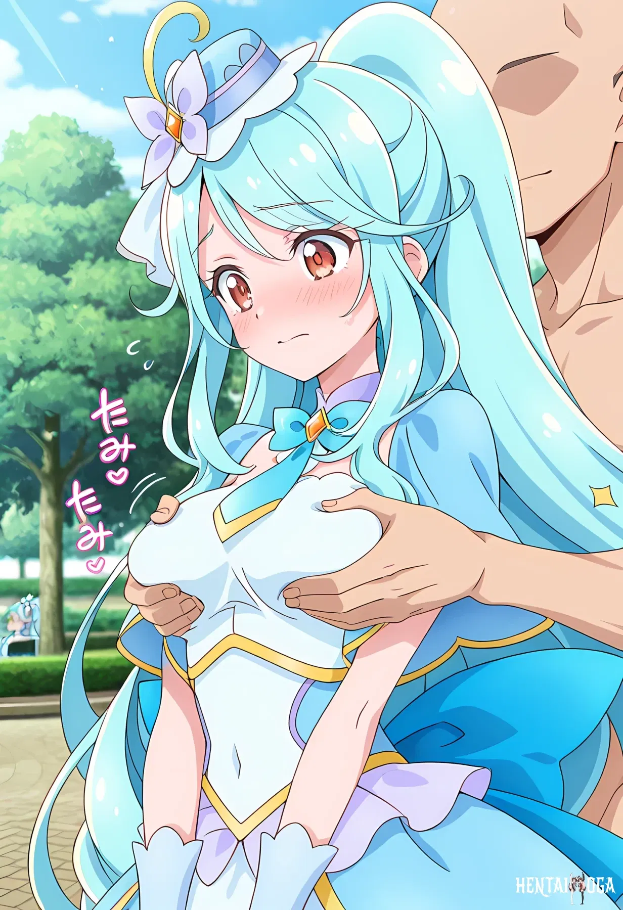 Sexo com Cure Eclair /Sexo com Cure Eclair por Kangaroo - Kangaroo - Galeria Hentai - Image 1