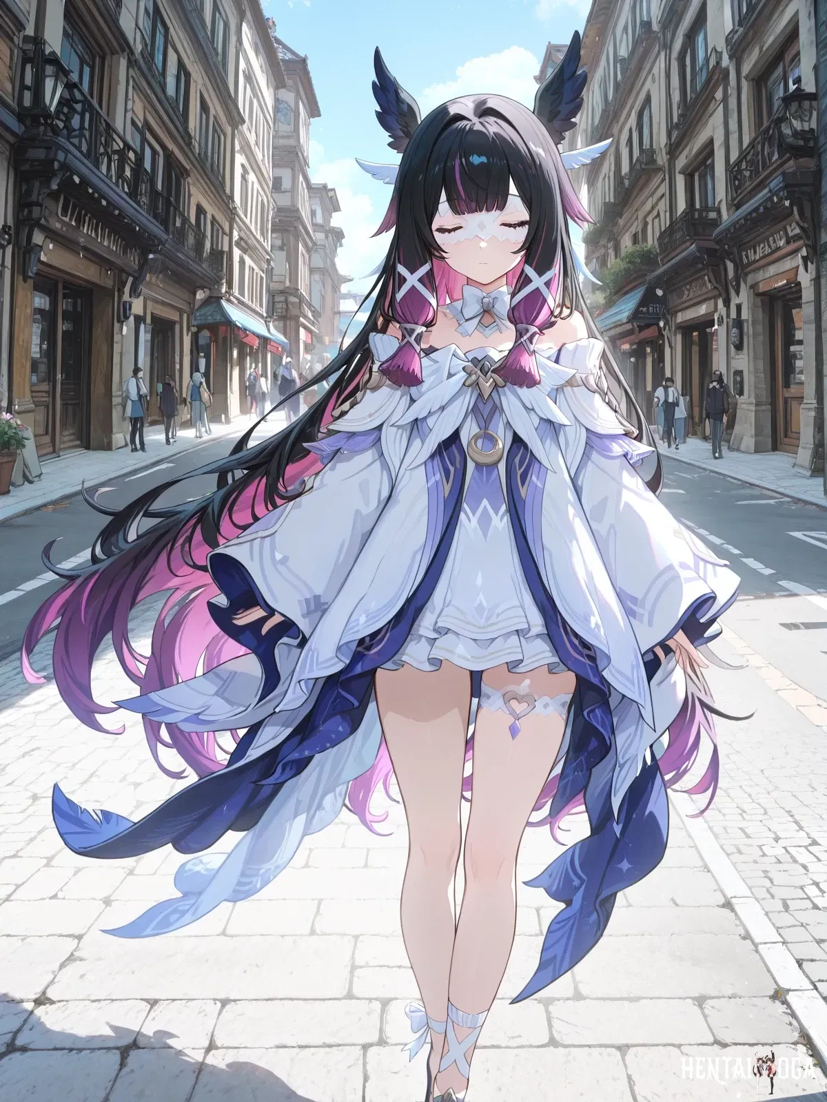 Колумбина | Genshin Impact Sex от Crank - Columbina Genshin Impact ai Crank - Хентай галерея - Image 1