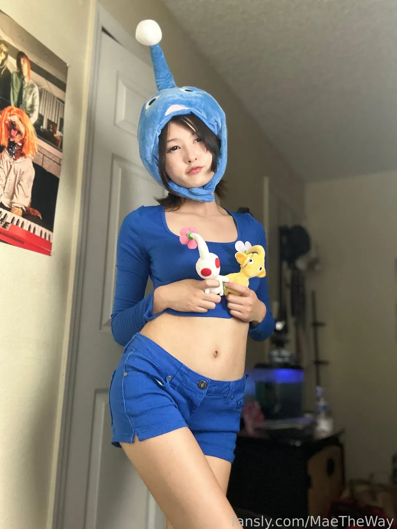 Mae The Way — Синий Пикмин - Хентай галерея - Image 1