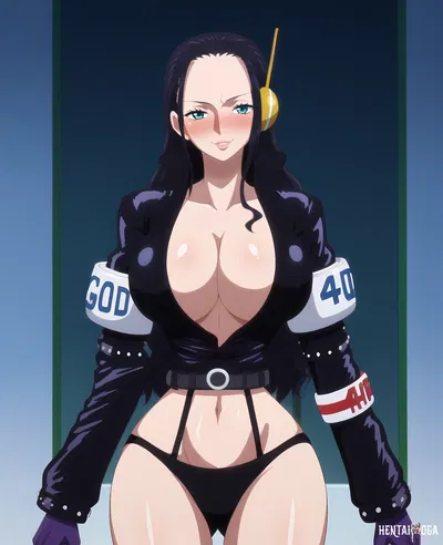 Нико Робин — One Piece Sex от Ragnarock - Хентай галерея