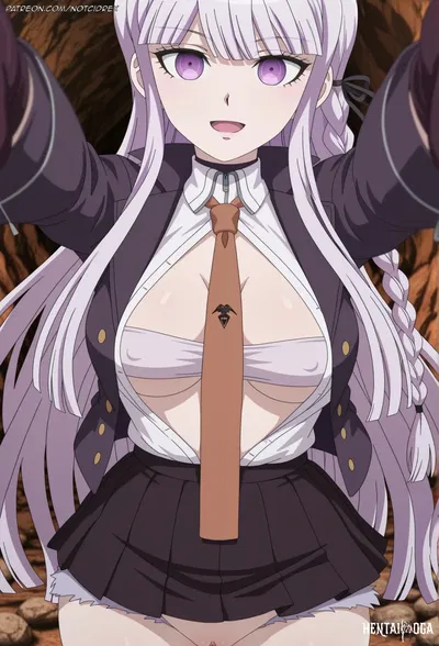 Kyoko Kirigiri - Danganronpa Sex por Cidrex - Galeria Hentai