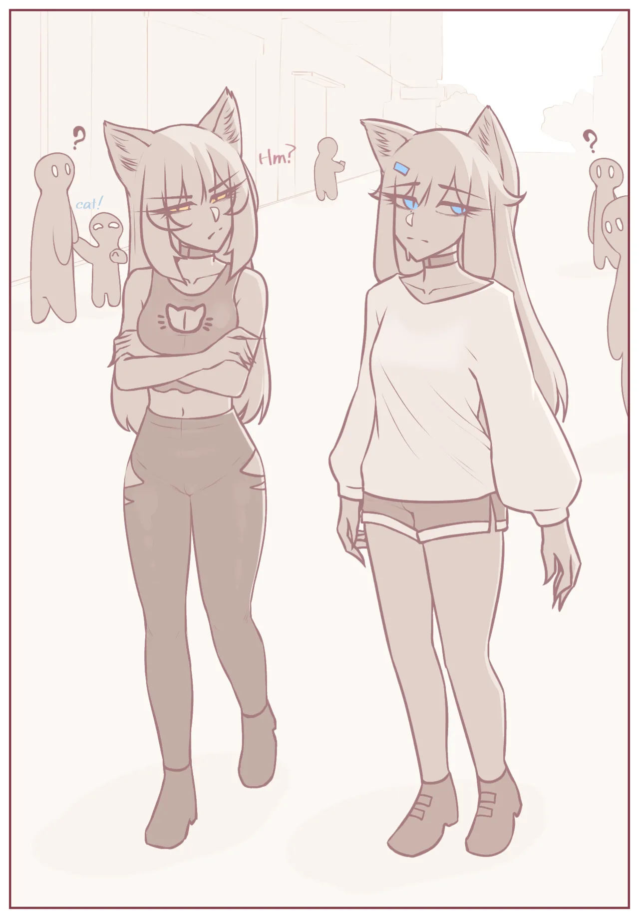 Meus gatinhos submissos - Maratona de compras - Galeria Hentai - Image 1