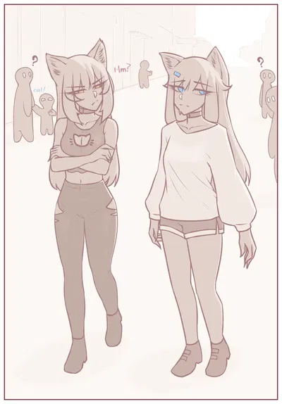 Meus gatinhos submissos - Maratona de compras - Galeria Hentai