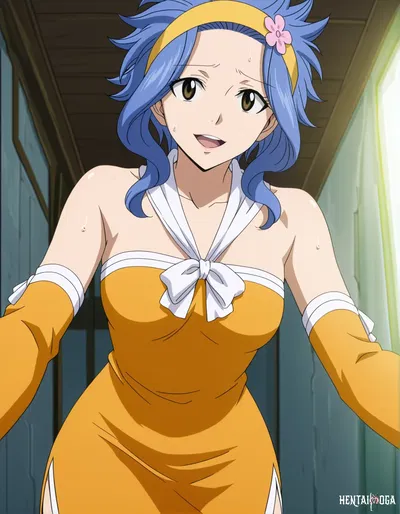 Levy McGarden hentai | Paródia de Fairy Tail com cenas de sexo por Coug Hentai - Galeria Hentai