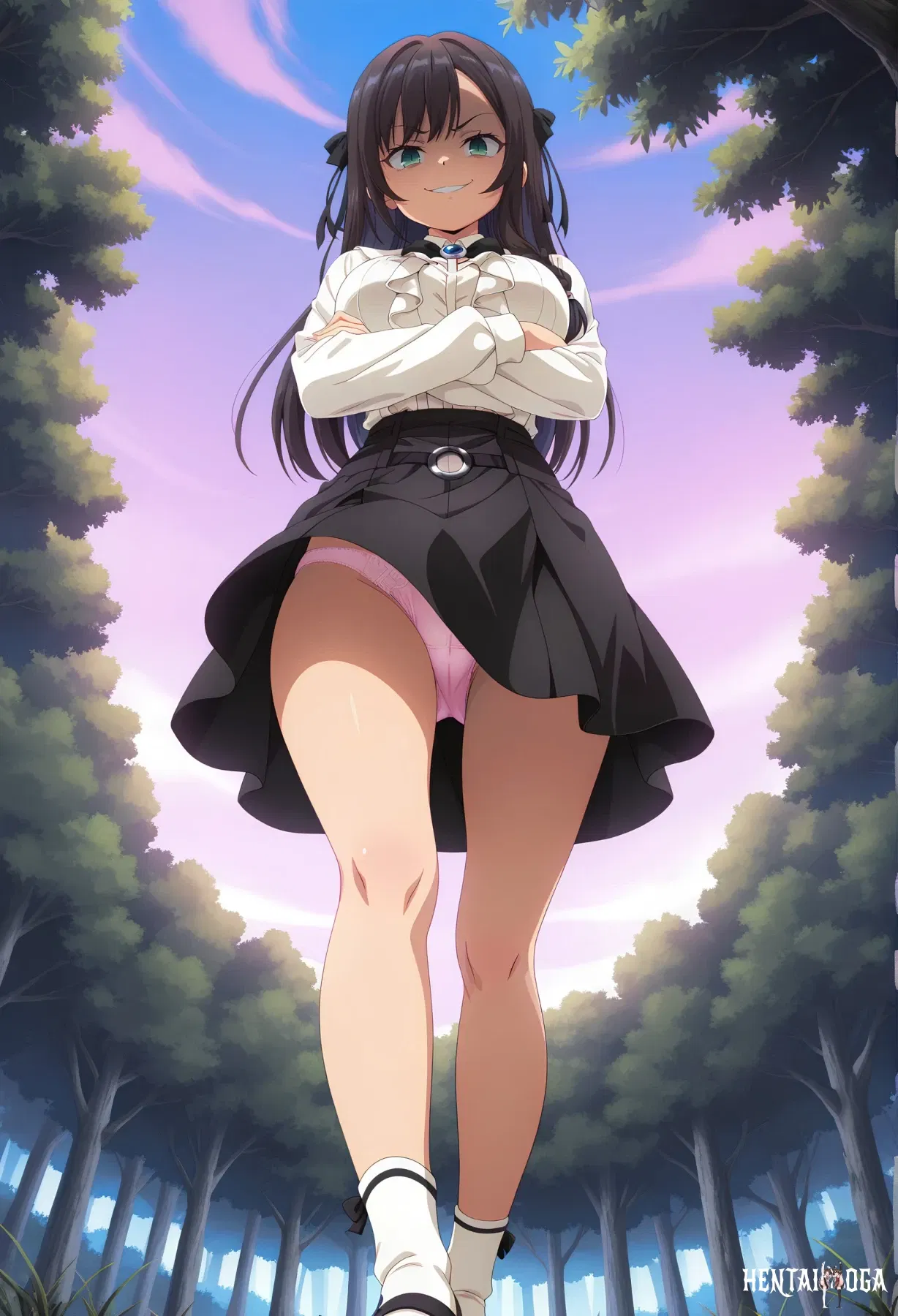 Администратор в декретном отпуске. Секс по Рингто - Alina Clover Guild Receptionist Ringot - Хентай галерея - Image 1