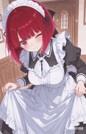 أريما كانا / 有馬かな (أوشي نو كو / 推しの子) "Sex" بواسطة siyo - Arima Kana Maid Series Oshi no Ko siyo - معرض هنتاي - Image 1
