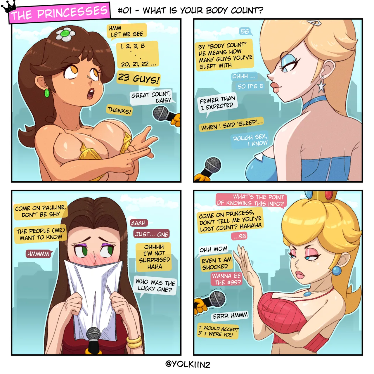 (Yolkiin) Các Công chúa (đang diễn ra) (tiếng Anh) - Thư Viện Hentai - Image 1