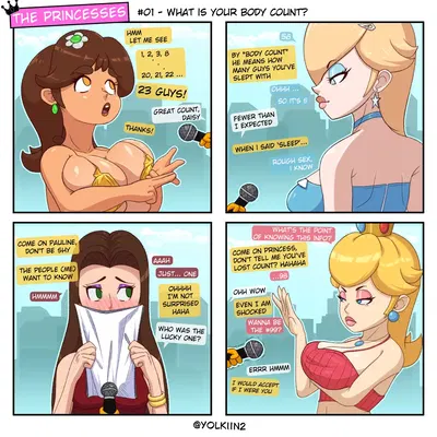 (Yolkiin) As Princesas (em andamento) (inglês) - Galeria Hentai