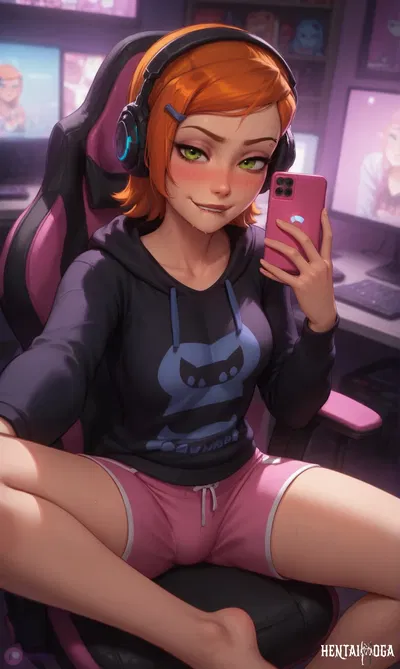 Gwen Tennyson: Phim người lớn của VuxKan - Thư Viện Hentai