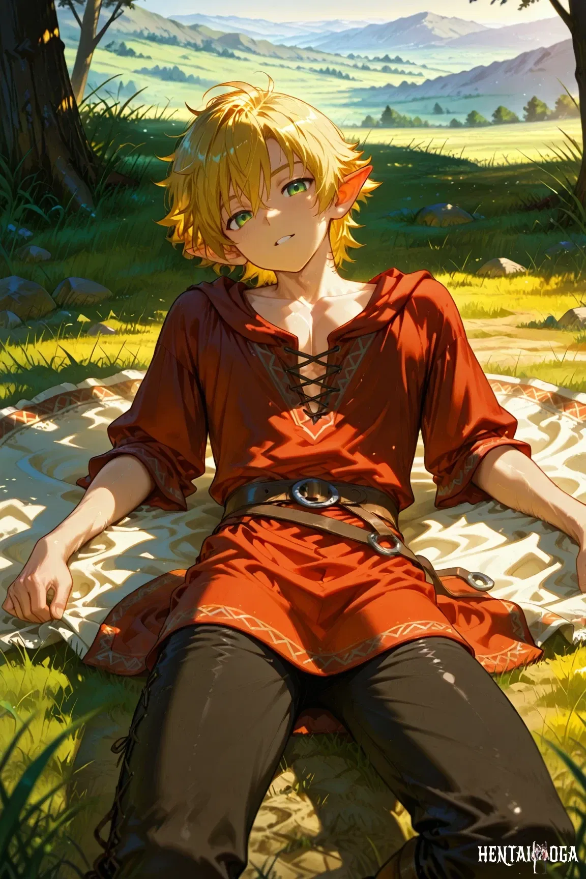 Naël #7 Sex by DantaFingAI - DantaFingAI - Hentai Gallery - Image 1