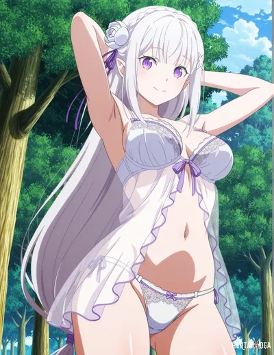 Emilia | Re:Zero | Conjunto #1: Sexo, por Ai Art_Dreamer - Galeria Hentai