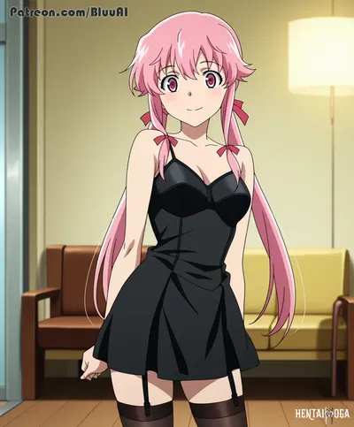 Yuno Gasai | The Future Diary Sex by Bluu AI - Hentai Gallery